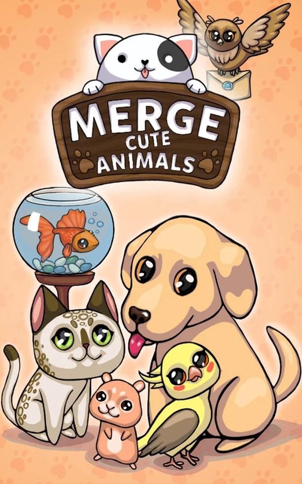 Merge Cute Animals: Cat & Dog